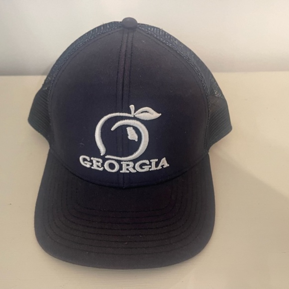 Black Georgia Hat Adjustable